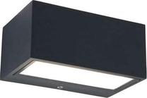 Õue seinavalgusti Lutec Clgemini 1891S, 9W, LED, IP54, hall v., 7 cm x 10 cm