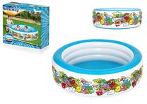Baseins, piepūšams/bērnu Bestway Pool LN10590, daudzkrāsaina, 196 x 53 cm