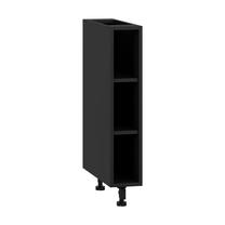 Spintos rėmas, virtuvei Vento D-15/82, 52 cm x 15 cm, 82 cm, juoda sp.