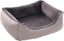 Кровать для животных Flamingo Esmo 522609, серый цв., 100 x 80 x 25 cм