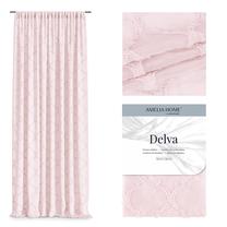 Дневной занавес AmeliaHome Delva Pleat, розовый цв., 270 см x 140 см
