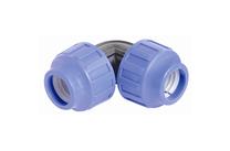 Vandentiekio alkūnė STP Fittings Sia, 32 mm - Suveržiamas, Ø32 mm, 90 °, 16 Bar