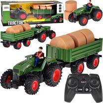 Rc трактор Korody Farm Machine RC0717, зеленый цв.