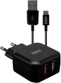 Telefono įkroviklis 3SIXT, USB/AC/DC