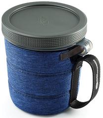 Puodelis GSI Outdoors Infinity Fireshare, neoprenas/polipropilenas (pp), 12.7 cm, 0.946 l, mėlyna sp.
