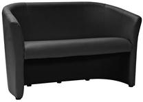 Sofa TM 2, pilka sp., 126 x 60 cm x 76 cm