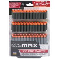 Žaislinės kulkos Dart Zone Max Darts 6304-100P Juoda sp./Oranžinė sp.