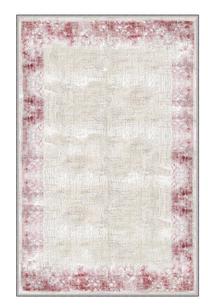 Kiliminis takas Conceptum Hypnose EEXFAB846, kreminė sp./rožinė sp., 300 cm x 80 cm