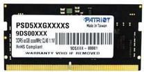 Operatyvioji atmintis (RAM) Patriot Signature Line PSD58G480041S, DDR5 (SO-DIMM), 8 GB, 4800 MHz