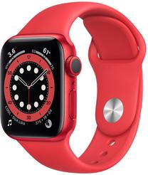 Viedais pulkstenis Apple Watch 6 GPS + Cellular 40mm, sarkana krās.