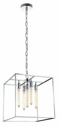 Valgusti rippuv Britop Telaio, E27, 5 x 60 W, kroom v. / kroom v., 35.5 x 35.5 cm