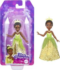 Кукла - фигурка Mattel Disney Princess Tiana HLW71, 9 см, зеленый цв.