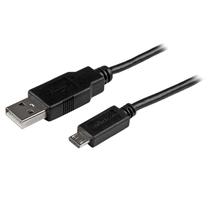 Кабель StarTech USBAUB2MBK USB male, Micro USB male, 2 м, черный цв.