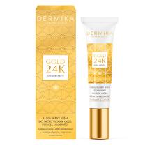 Acu krēms Bielenda Dermika Luxury Gold 24K Total Benefit, 15 ml, 45+