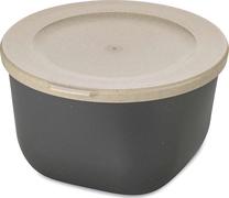 Konteiner toidu jaoks Koziol Concept, 1 l, 16.2 cm x 15.7 cm, must v.