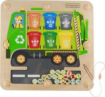 Magnetinė lenta Masterkidz Garbage Sorting, įvairių spalvų