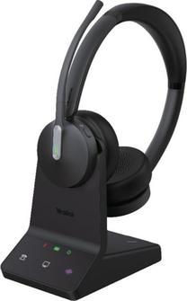 Belaidės ausinės Yealink WH64 Hybrid Dual UC, juoda sp.