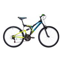 Dviratis kalnų Kenzel, 26 ", 18" rėmas, mėlyna sp./juoda sp./geltona sp.