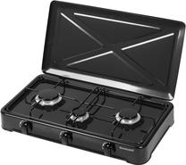 Mini viryklė dujinė Ravanson K-03TB, 4860 W, juoda sp.