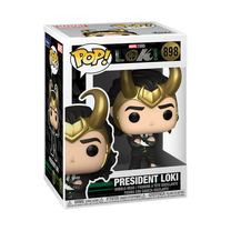 Rotaļlietu figūriņa Funko POP! Loki President Loki 898, zelta krās./melna krās./brūngans krās.