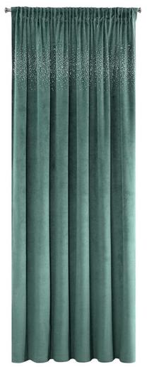 Nakts aizkari ZYT-03, tumša tirkīza krās., 140 cm x 270 cm