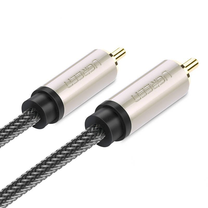 Kabelis Ugreen AV133 RCA RCA male, RCA male, 1 m, melna krās.
