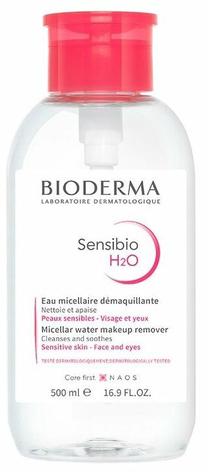 Мицеллярная вода Bioderma Sensibio H2O с насосом, 500 мл