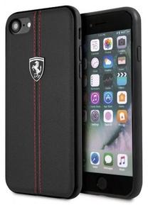 Telefona vāciņš Ferrari, melna krās., Apple