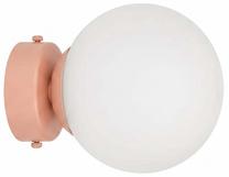 Lampa sienas Emibig Magnus K1 1877/K1, E14, 1 x 10 W, balta krās. / oranža krās.