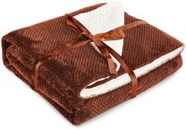 Pledas DecoKing Lamby, rudas/baltas, 240 cm x 220 cm