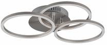 Valgusti lagi Reality Circle R62823107, LED, 2700 - 6000 °K, 1 x 27 W, valge v./nikkel v. / nikkel v.
