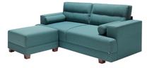 Kampinė sofa Hanah Home Oslo 825BLC1201, turkio sp., 78 x 210 cm x 85 cm