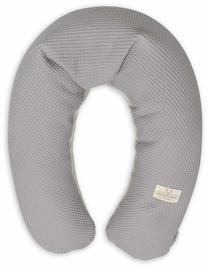 Grūtnieču spilvens BabyMatex Relax Prestige Muslin, pelēka krās./brūngans krās.