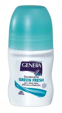 Dezodorants sievietēm Genera Green Fresh, 50 ml