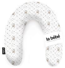Grūtnieču spilvens La bebe, balta krās.