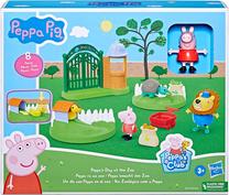 Figūrėlių rinkinys Hasbro Peppa Pig Trip to Zoo, įvairių spalvų