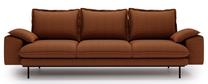 Sofa Polak Meble Sierra Paradox, ruda sp., 97 x 267 cm x 92 cm