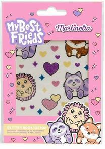 Набор по уходу за телом для детей Martinelia My Best Friends Glitter Tattoo