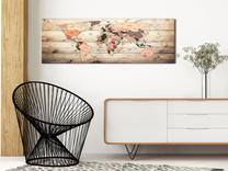 Reprodukcija Artgeist World Maps: Map Of Dreams N6545-DKXPWD, 135 cm x 45 cm