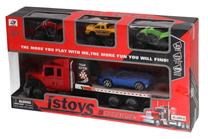 Автовоз Toy Transportation Truck, красный цв.