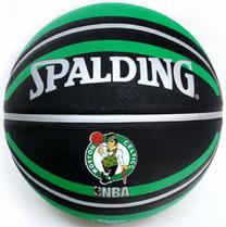 Баскетбольный мяч Spalding Boston Celtics, 7 размер, черный цв./зеленый цв.