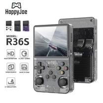 Mängukonsool HappyJoe R36S 20000+ Games, 3.5" IPS Screen. Linux, USB, 128 GB