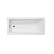 Vonia, įmontuojama Besco Modern, 140 cm x 70 cm x 55.5 cm, stačiakampis, balta sp.