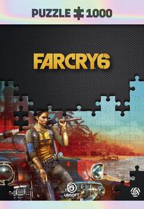 Пазл Good Loot Far Cry 6, 68 см x 48 см, 1000 шт., синий цв./коричневый цв./черный цв.