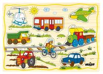 Деревянный пазл Woodyland Vehicles 90252