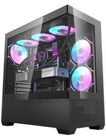 Стационарный компьютер Intop AMD Ryzen™ 5 7600X, 3 TB, DDR5 16 GB, SSD+HDD 1 TB 2 TB, RTX 4070 12 GB GDDR6X RM35656NS