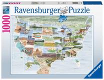 Dėlionė Ravensburger, 1000 vnt.