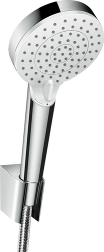Dušo komplektas Hansgrohe Crometta, balta sp./chromo sp.