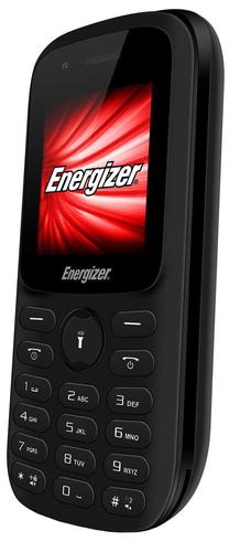 Telefons ar pogām Energizer Energy E11, 32 MB, melns krās.