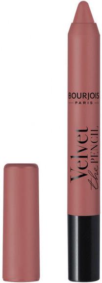 Lūpu krāsa Bourjois Paris Velvet The Pencil, 3 g, 03 nudifull